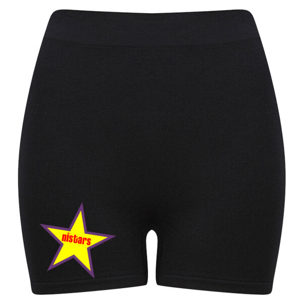NiStars - Ladies Seamless Shorts Thumbnail